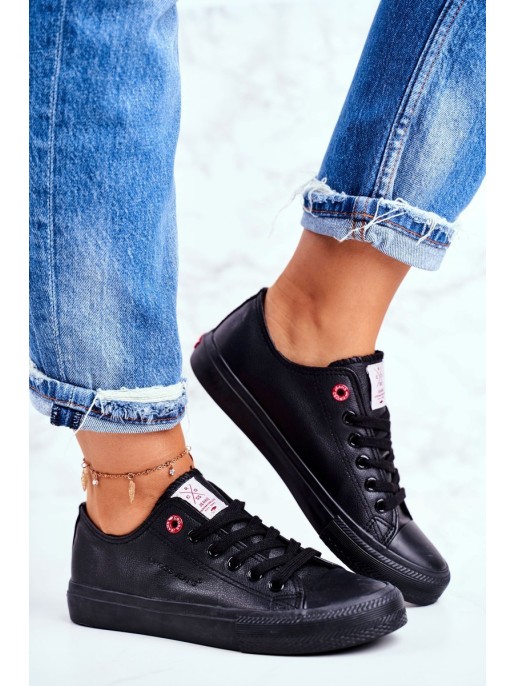 Women's Sneakers Cross Jeans Black DD2R4029C