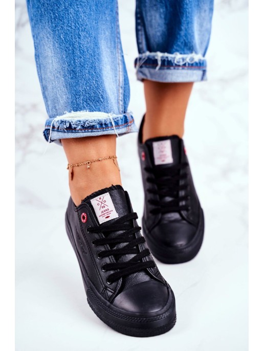 Women's Sneakers Cross Jeans Black DD2R4029C