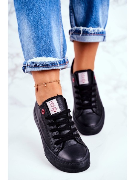 Women's Sneakers Cross Jeans Black DD2R4029C