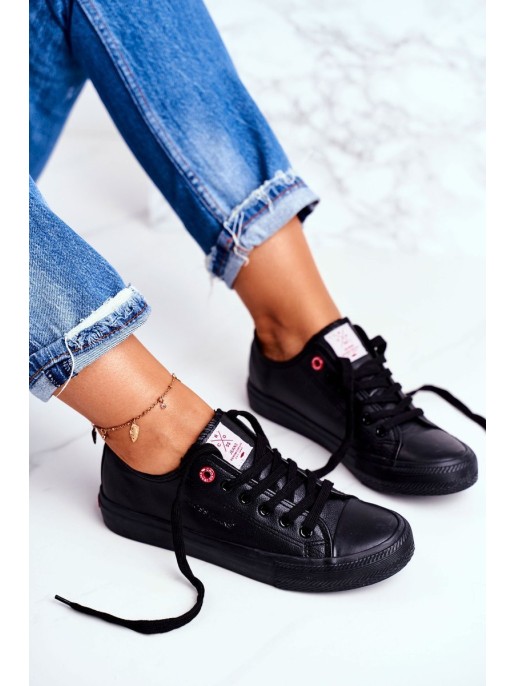 Women's Sneakers Cross Jeans Black DD2R4029C