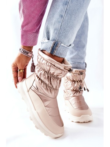 Women's Warm-up Snowboots Gold Starbone 2
