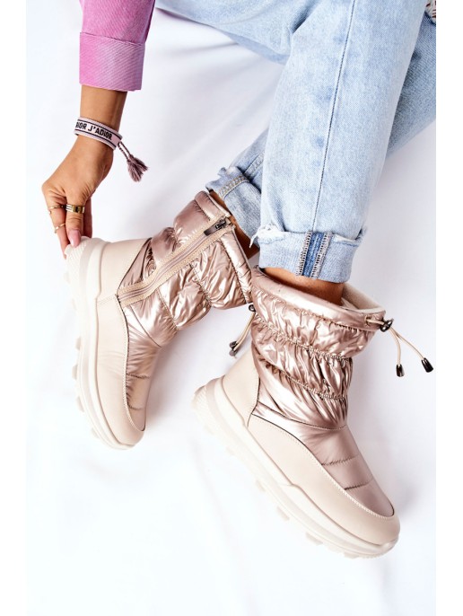 Women's Warm-up Snowboots Gold Starbone Women's Warm-up Snowboots Gold Starbone