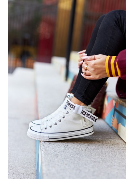 High Heeled Sneakers Big Star GG274027 White