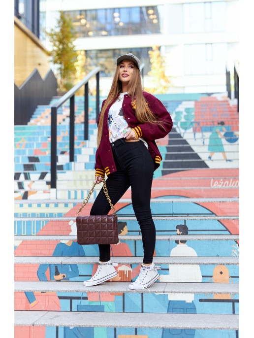 High Heeled Sneakers Big Star GG274027 White High Heeled Sneakers Big Star GG274027 White