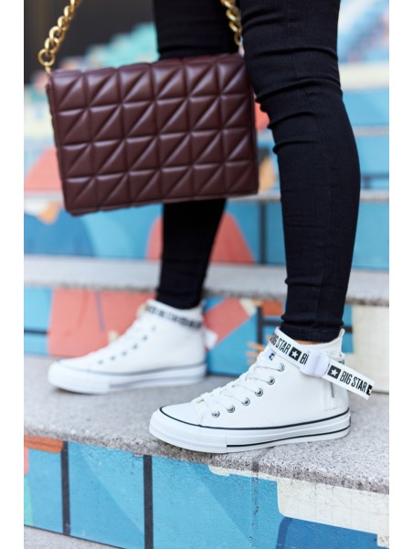 High Heeled Sneakers Big Star GG274027 White