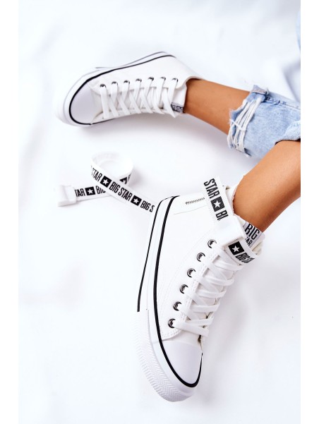 High Heeled Sneakers Big Star GG274027 White