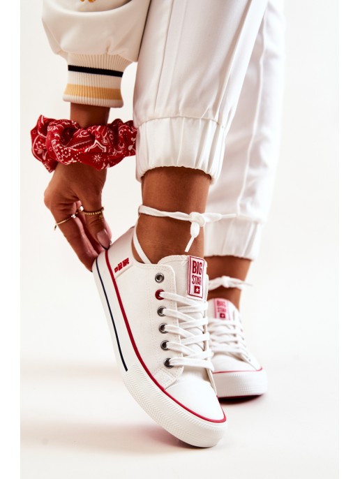 Women's Sneakers BIG STAR JJ274123 White Women's Sneakers BIG STAR JJ274123 White
