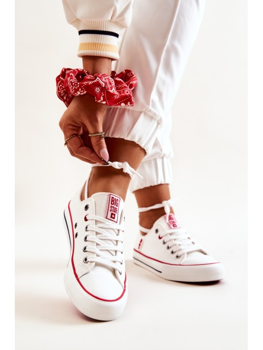 Women's Sneakers BIG STAR JJ274123 White Women's Sneakers BIG STAR JJ274123 White