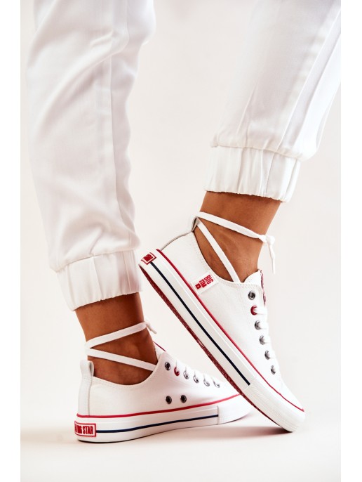Women's Sneakers BIG STAR JJ274123 White Women's Sneakers BIG STAR JJ274123 White