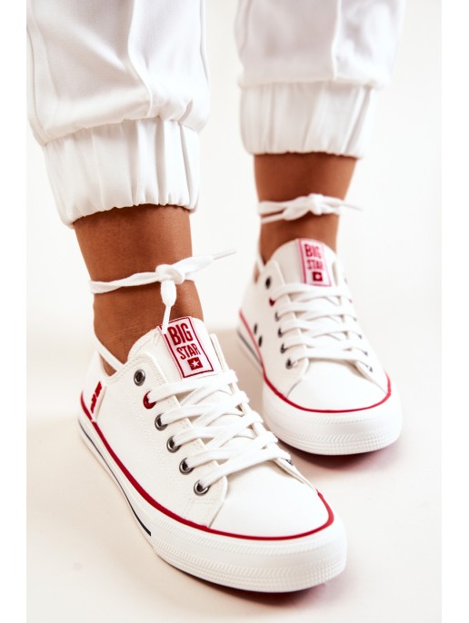 Women's Sneakers BIG STAR JJ274123 White Women's Sneakers BIG STAR JJ274123 White