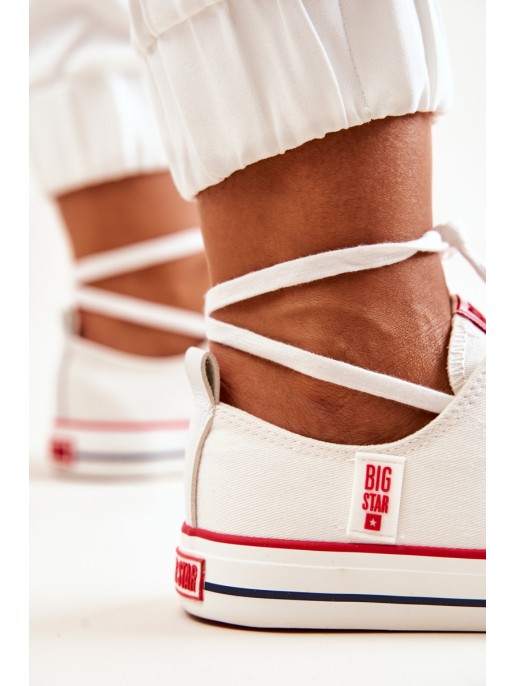 Women's Sneakers BIG STAR JJ274123 White Women's Sneakers BIG STAR JJ274123 White