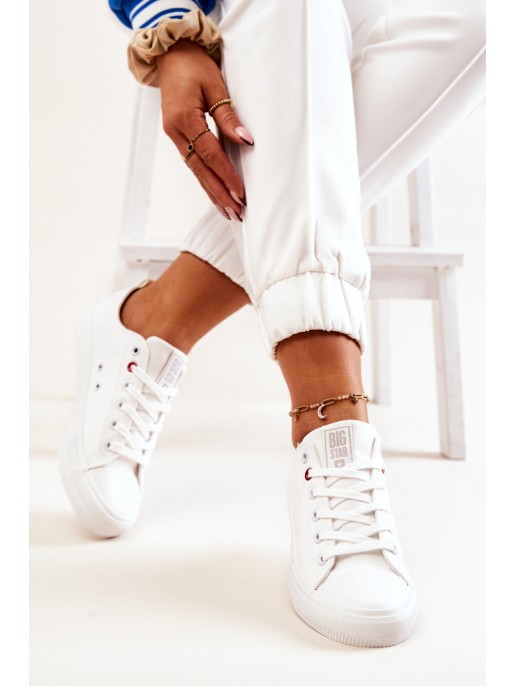 Žemi treniruokliai Big Star JJ274001 balti Žemi treniruokliai Big Star JJ274001 balti