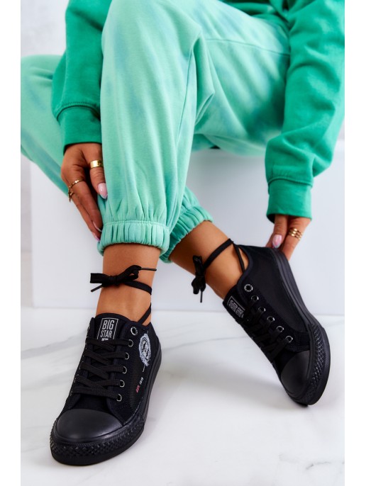 Moteriški sportbačiai BIG STAR JJ274A256 juodi Moteriški sportbačiai BIG STAR JJ274A256 juodi
