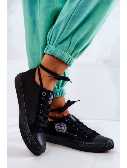 Moteriški sportbačiai BIG STAR JJ274A256 juodi Moteriški sportbačiai BIG STAR JJ274A256 juodi