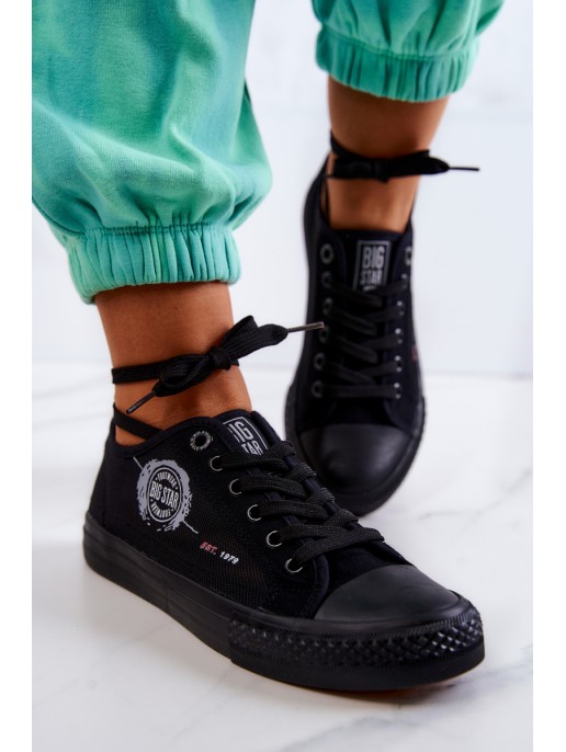 Moteriški sportbačiai BIG STAR JJ274A256 juodi Moteriški sportbačiai BIG STAR JJ274A256 juodi