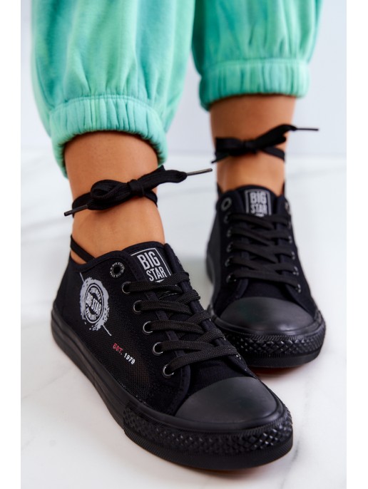 Moteriški sportbačiai BIG STAR JJ274A256 juodi Moteriški sportbačiai BIG STAR JJ274A256 juodi
