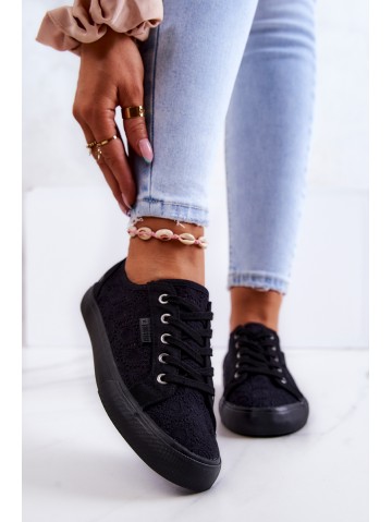 Openwork Sneakers BIG STAR JJ274064 Black 2