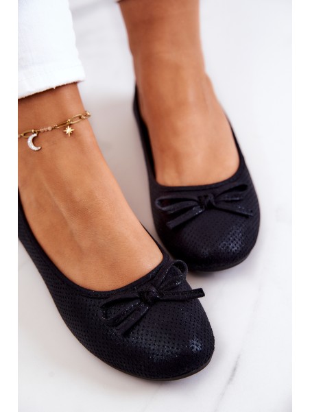 Women's Ballerinas Classic Black Fimme