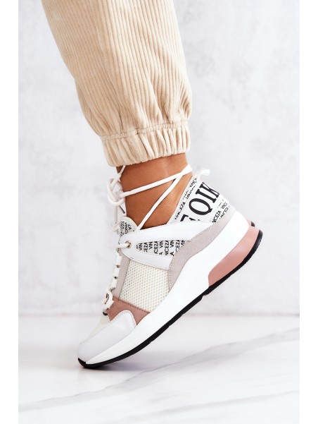 Sport Shoes Sneakers On Wedge White Lorey