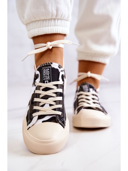 Moteriški sportbačiai Camo BIG STAR JJ274237 baltai pilki