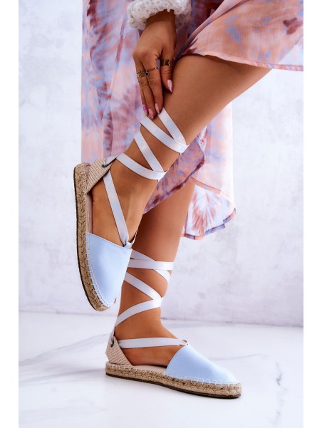 Women's Tied Espadrilles Big Star JJ274863 Blue