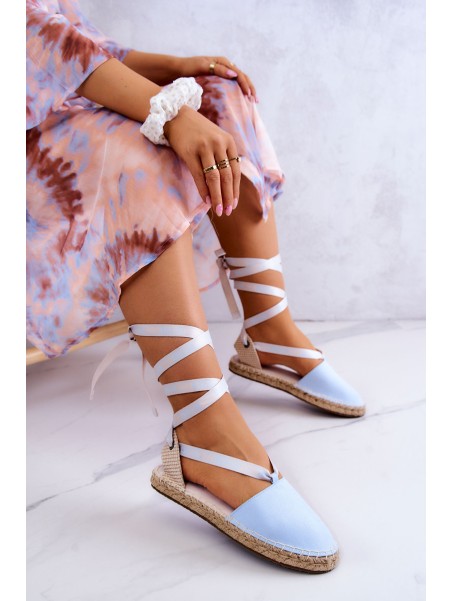 Women's Tied Espadrilles Big Star JJ274863 Blue