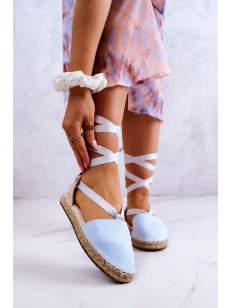 Women's Tied Espadrilles Big Star JJ274863 Blue