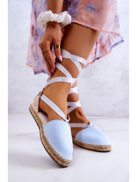 Women's Tied Espadrilles Big Star JJ274863 Blue