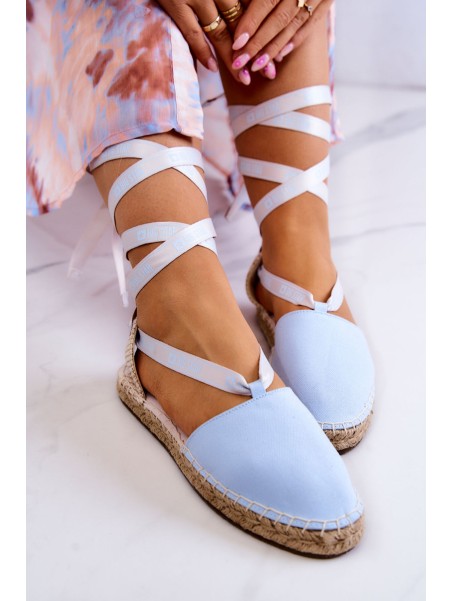Women's Tied Espadrilles Big Star JJ274863 Blue