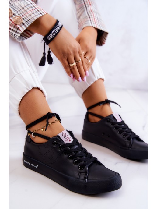 Women's Low Sneakers Cross Jeans JJ2R4054C Black