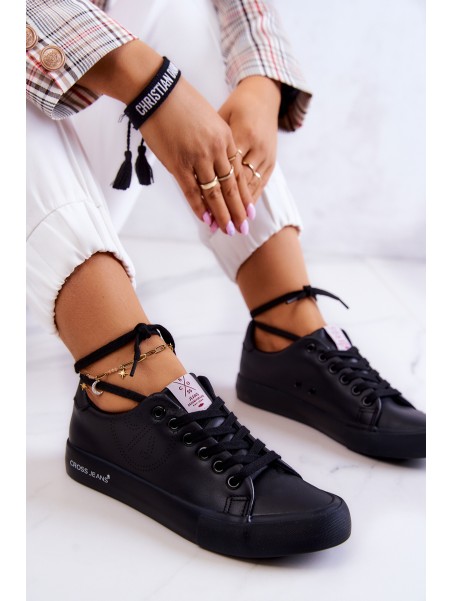 Women's Low Sneakers Cross Jeans JJ2R4054C Black