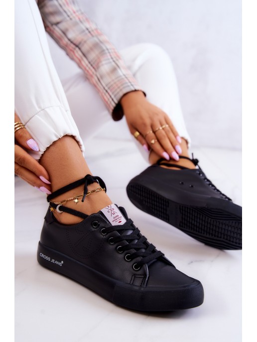 Women's Low Sneakers Cross Jeans JJ2R4054C Black