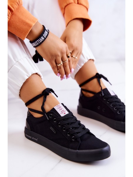 Women's Sneakers Cross Jeans JJ2R4039C Black