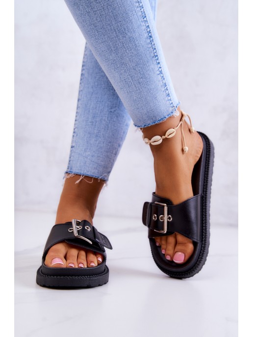 Classic Slippers Women's Big Star JJ274A307 Black Classic Slippers Women's Big Star JJ274A307 Black