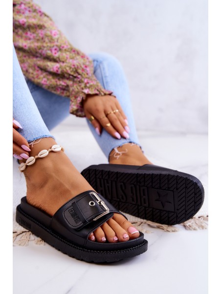 Classic Slippers Women's Big Star JJ274A307 Black