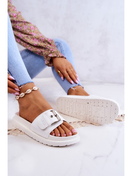 Classic Slippers Women's Big Star JJ274A309 White