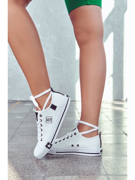 Klasikiniai žemi sportbačiai Big Star JJ274255 balti