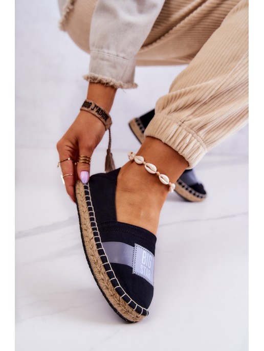 Women's Slip-On Espadrilles Big Star JJ274963 Black Women's Slip-On Espadrilles Big Star JJ274963 Black