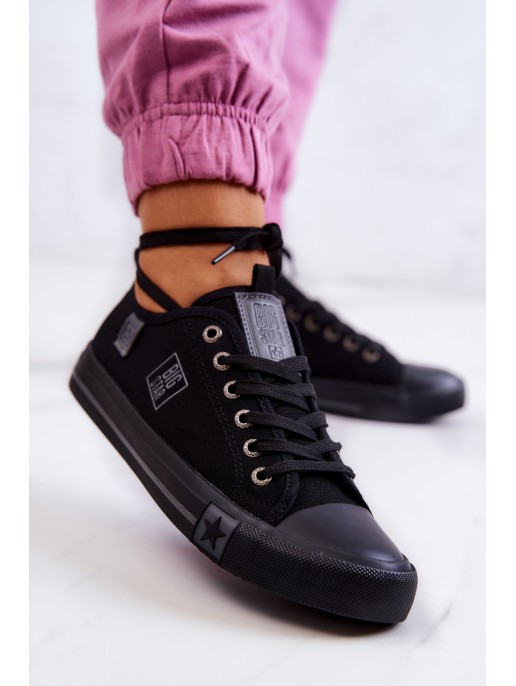 Klasikiniai žemi sportbačiai Big Star JJ274257 juodi