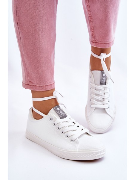 Moteriški klasikiniai sportbačiai White Eleya