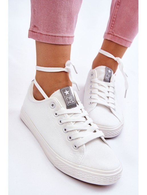 Moteriški klasikiniai sportbačiai White Eleya