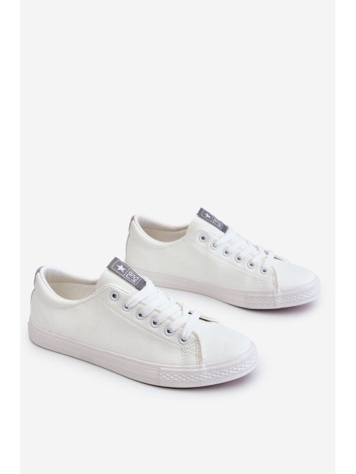 Women's Classic Leather Sneakers White Misima