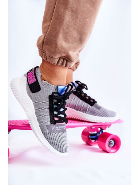 Women's Sport Shoes Slip-on Grey Klayra