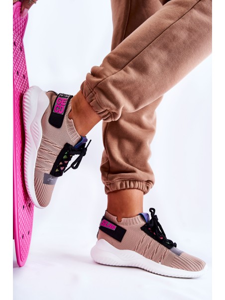 Women's Sport Shoes Slip-on Beige Klayra