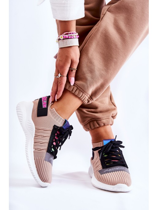 Women's Sport Shoes Slip-on Beige Klayra