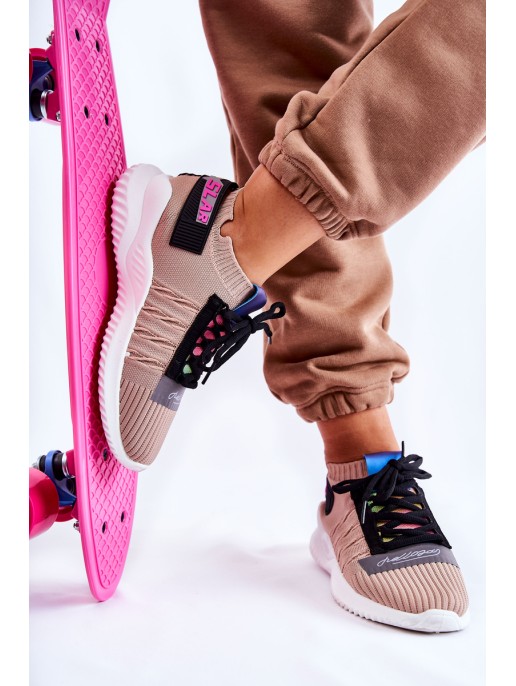 Women's Sport Shoes Slip-on Beige Klayra