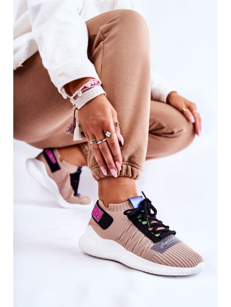 Women's Sport Shoes Slip-on Beige Klayra