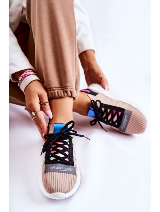 Women's Sport Shoes Slip-on Beige Klayra