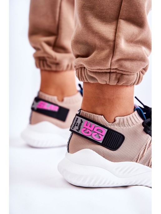 Women's Sport Shoes Slip-on Beige Klayra