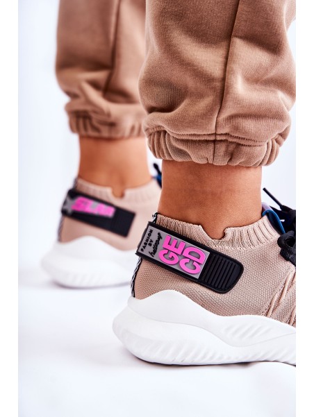 Women's Sport Shoes Slip-on Beige Klayra